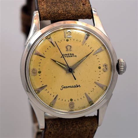 1952 omega seamaster bumper|omega seamaster automatic watch restoration.